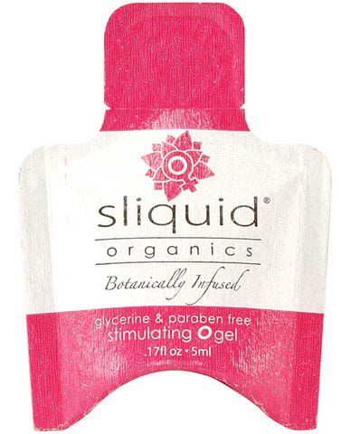 Sliquid organics o gel .17 oz pillow