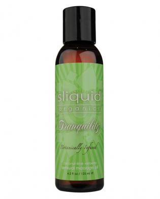 New sliquid organics tranquility massage oil 4.2 oz