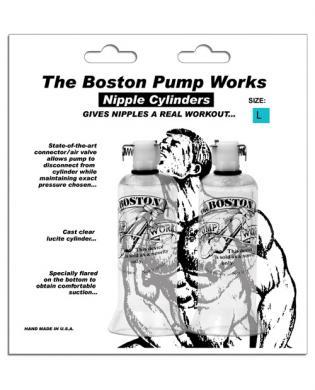 Boston pump works nipple cylinders  1  - pair