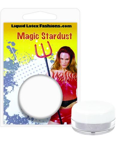 Liquid latex magic stardust - silver 1 oz. jar