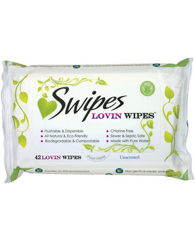 Swipes lovin wipes - unscented 42 pack