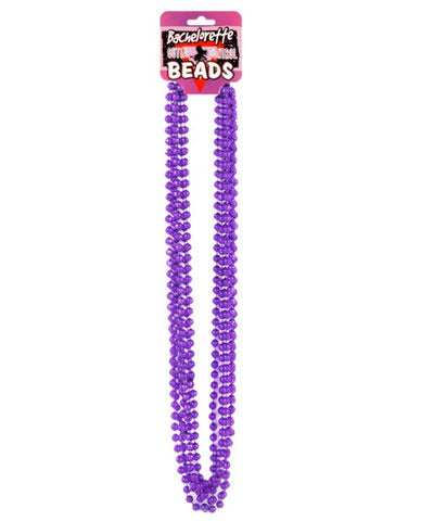 Bachelorette outta control beads (6) metallic purple