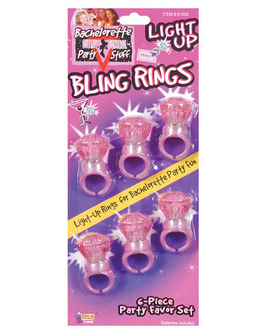 Bachelorette party outta control light up rings