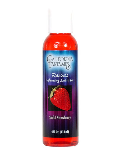Razzels sinful strawberry 4oz bottle