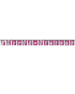 Thirty-licious jointed banner - large