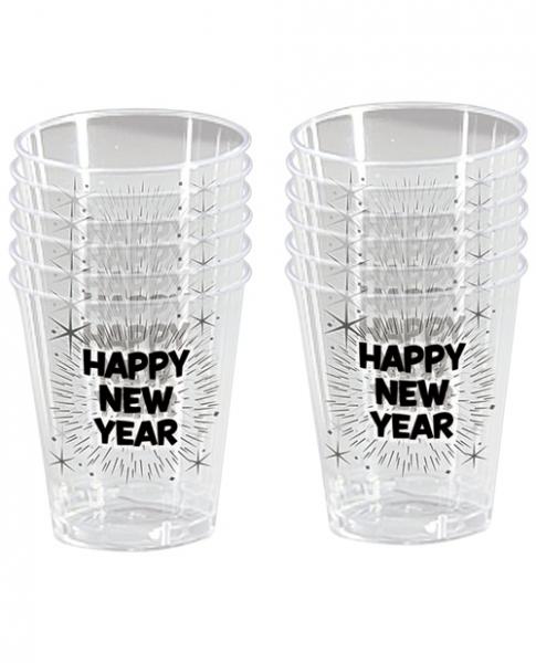 Happy New Year Shot Glasses - Pack Of 12