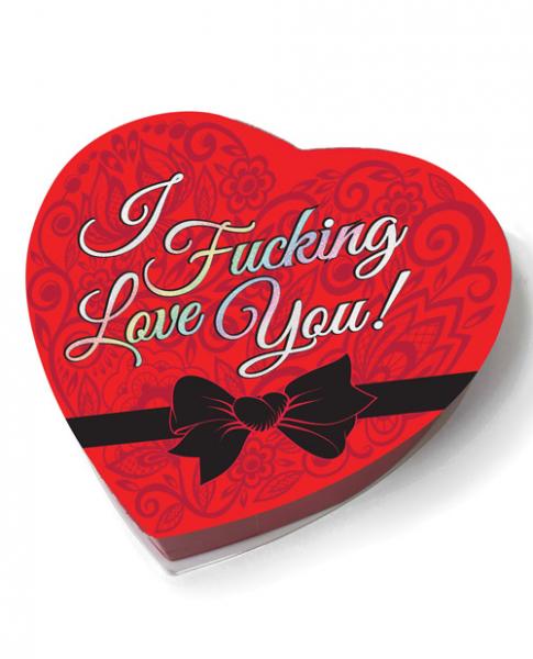 I F*cking Love You Heart Box Of Chocolates 1.76oz