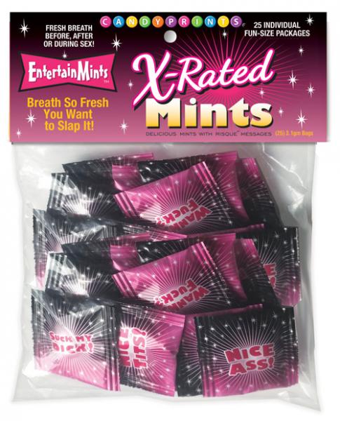 X-Rated Mints 25 Individual Fun Size Packages
