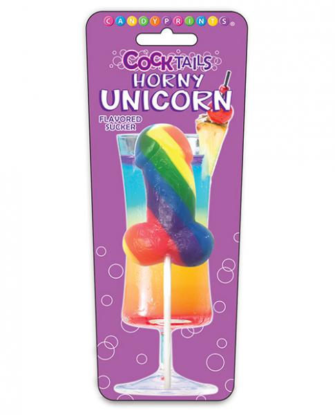 Horny Unicorn Cocktail Sucker Rainbow