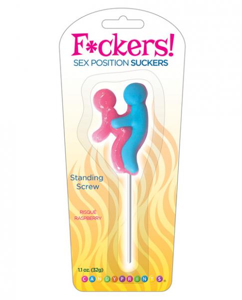 F*ckers Sex Position Suckers Standing Raspberry Sucker 1.1oz