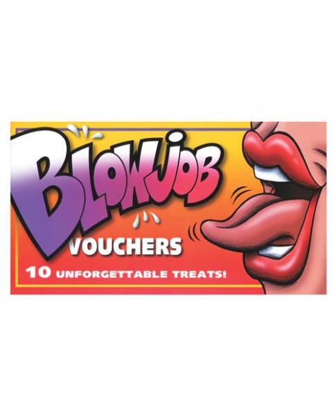 Blowjob Vouchers Book Of 10