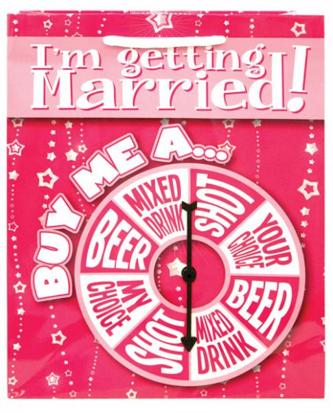 I&#039;m Getting Married Buy Me A Spinner Gift Bag
