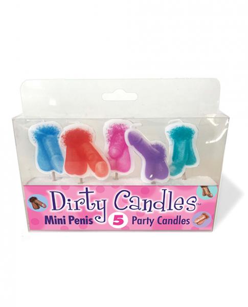 Mini Penis Dirty Candle Set Of 5