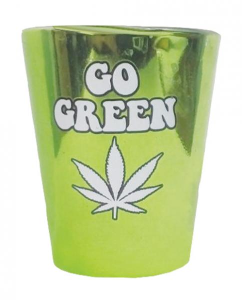Go Green Shot Glass
