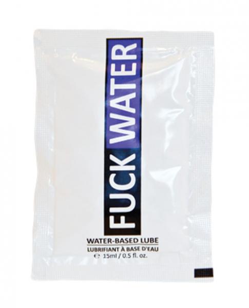 F*ck Water H2O Lubricant Foil Package .5oz