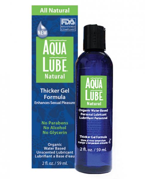 Aqua Lube Natural Gel 2 fluid ounces