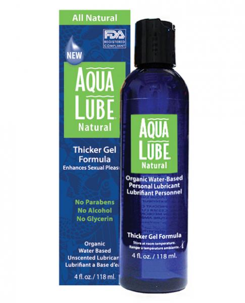 Aqua Lube Natural Gel 4 fluid ounces