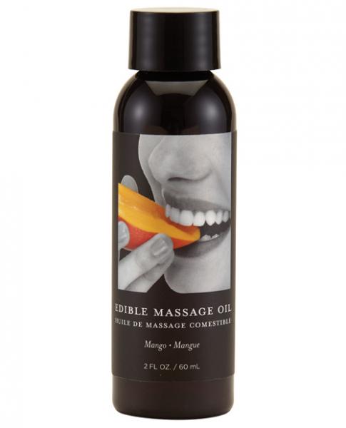 Earthly Body Edible Massage Oil Mango 2oz