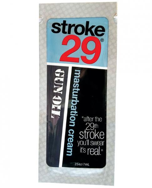 Stroke 29 Masturbation Cream  50 Count Bag .25oz