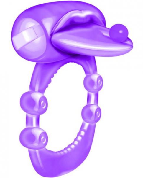Xtreme Vibe Pierced Tongue Purple Ring