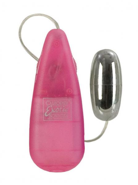 Teardrop Bullet Vibrator Pink Controller