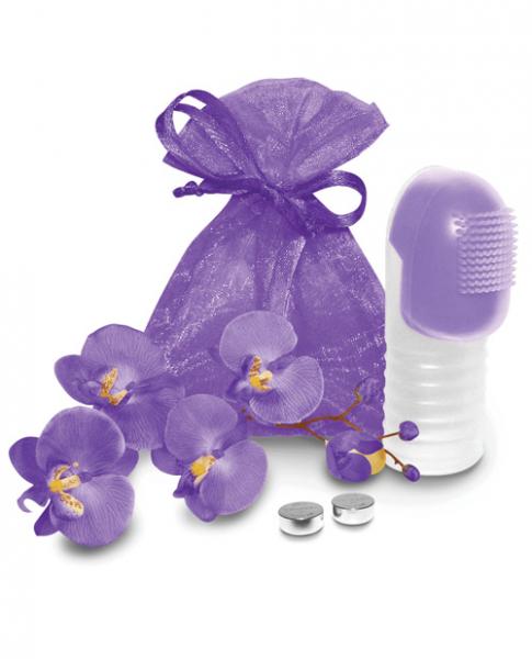 Fuzu Fingertip Massager Neon Purple