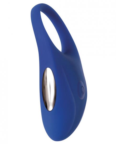 The Rechargeable Couples Penis Ring Blue