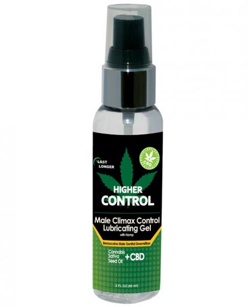 Higher Control Climax Control Gel Hemp Seed Oil 2oz