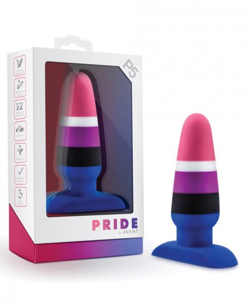 Blush Avant Pride 5 Silicone Plug - Fluid