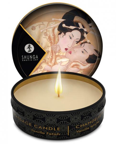 Shunga Desire Mini Massage Candle Vanilla 1oz