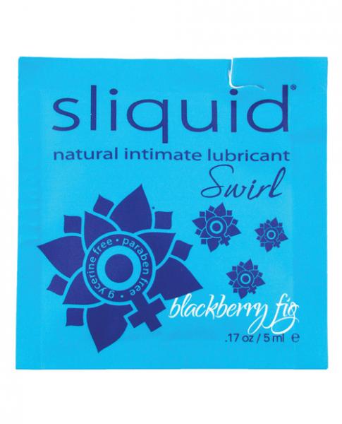 Sliquid Naturals Swirl Lubricant Pillow .17oz Fig