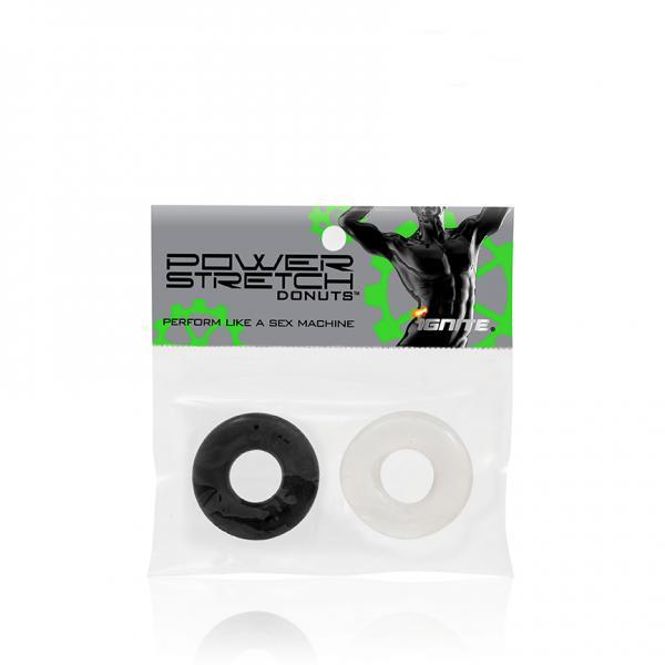 Power Stretch Donuts 2 Pack Black/Clear