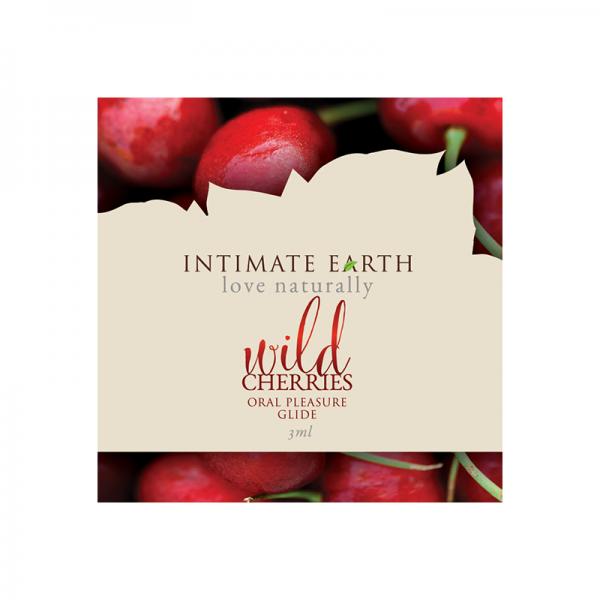 Intimate Earth Wild Cherries Oral Pleasure Glide .10oz