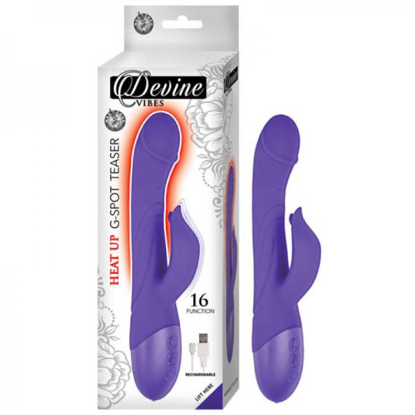 Devine Vibes Heat-up G-spot Teaser-purple