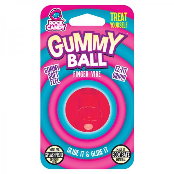 Gummy Ball  - Blister  -  Red