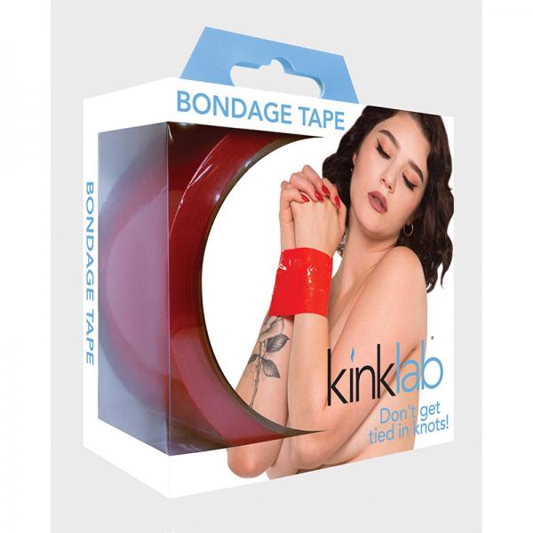 Kinklab Unisex Bondage Tape - Red