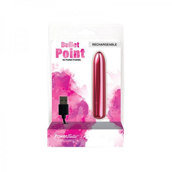 Power Bullet Point Rechargeable - Pink
