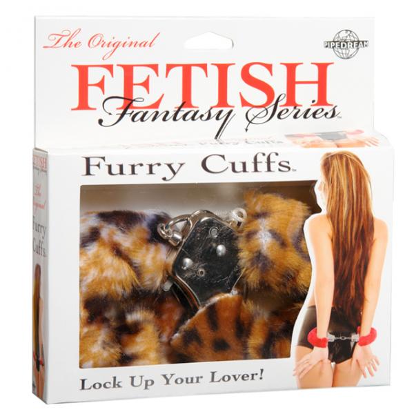 Fetish Fantasy Original Furry Cuffs Leopard