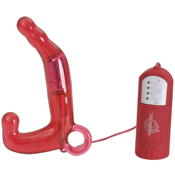 Men&#039;s Pleasure Wand Prostate Massager Red
