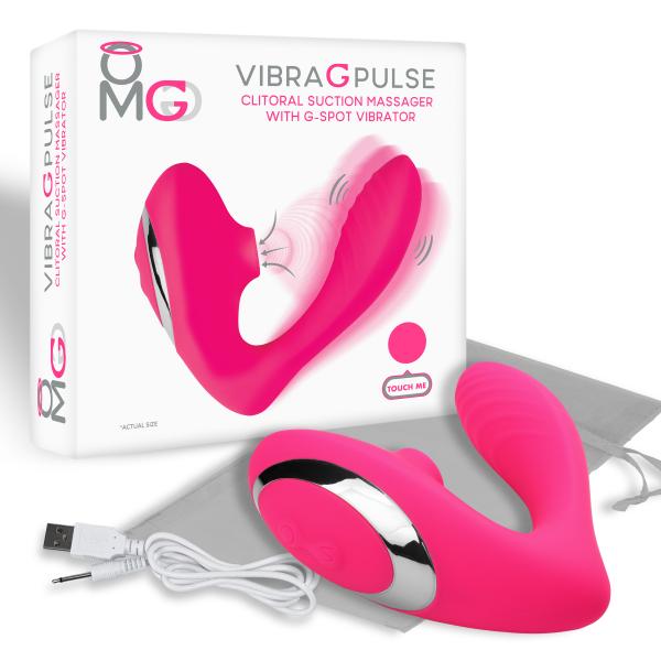 Omg Vibra G Pulse Clitoral Suction G-Spot Vibrator