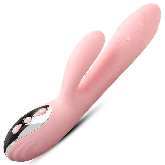 G Spot Rabbit Dildo Vibrator Orgasm Adult Toys USB Charging Powerful Masturbation Sex Toy for Women Waterproof adult Sex product