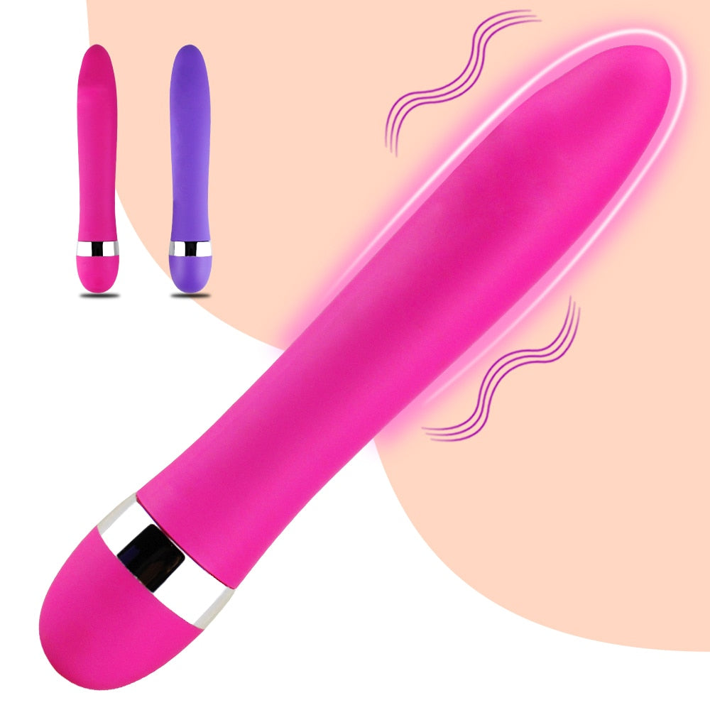 Big/Small Dildo Vibrator Av Stick Vibrator Erotic G Spot Magic Wand Anal Bead Vibration Women Sex Toy Lesbian Masturbator