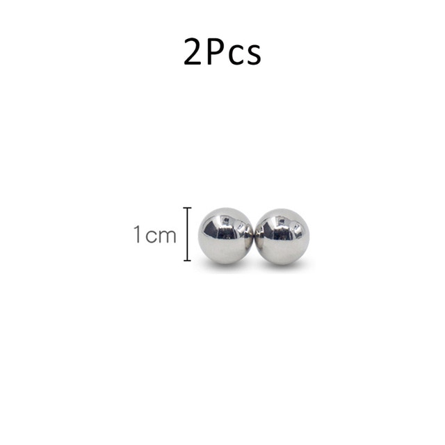 2 Pair BDSM Bondage Adult Sex Toys For Women Couples Games Ultra Powerful Magnetic Orbs BDSM Nipple Clamps Orbs Vagina Clitoris