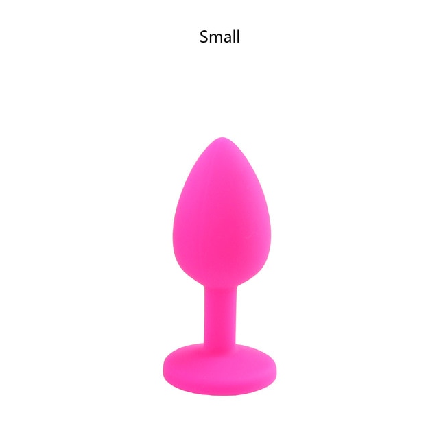 S/M/L 100%Silicone Butt Plug Anal Plugs Unisex Sex Stopper 3 Different Size Adult Toys for Men/Women Anal Trainer For Couples SM