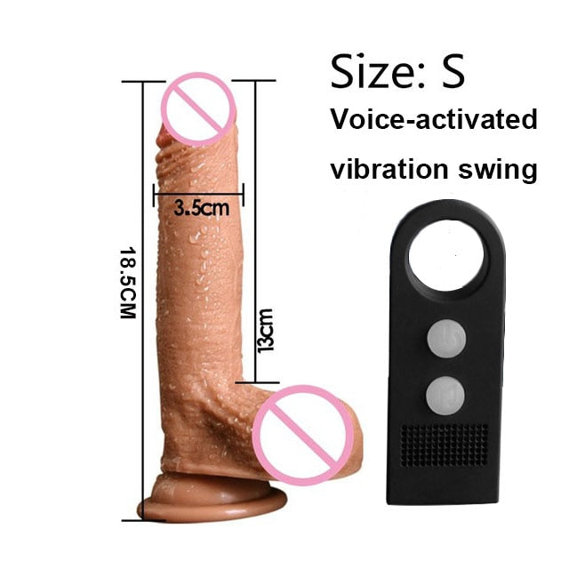 7/8 Inch Strapon Phallus Huge Large Realistic Dildos Thick Silicone Penis With Suction Cup for Women G Spot Stimulate Sex Toy