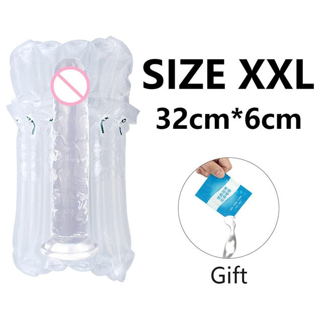 Realistic Dildo With Super Strong Suction Cup Erotic Jelly Dildo Sex Toys for Woman Artificial Penis G-Spot Simulation