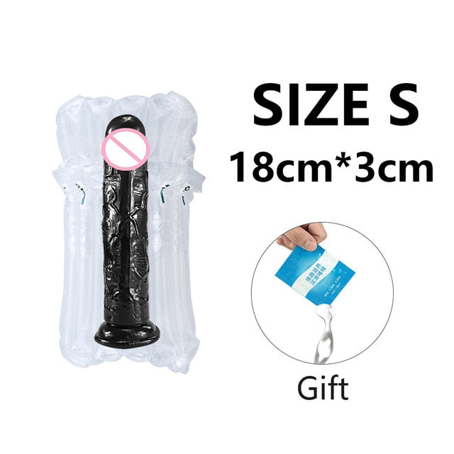 Realistic Dildo With Super Strong Suction Cup Erotic Jelly Dildo Sex Toys for Woman Artificial Penis G-Spot Simulation
