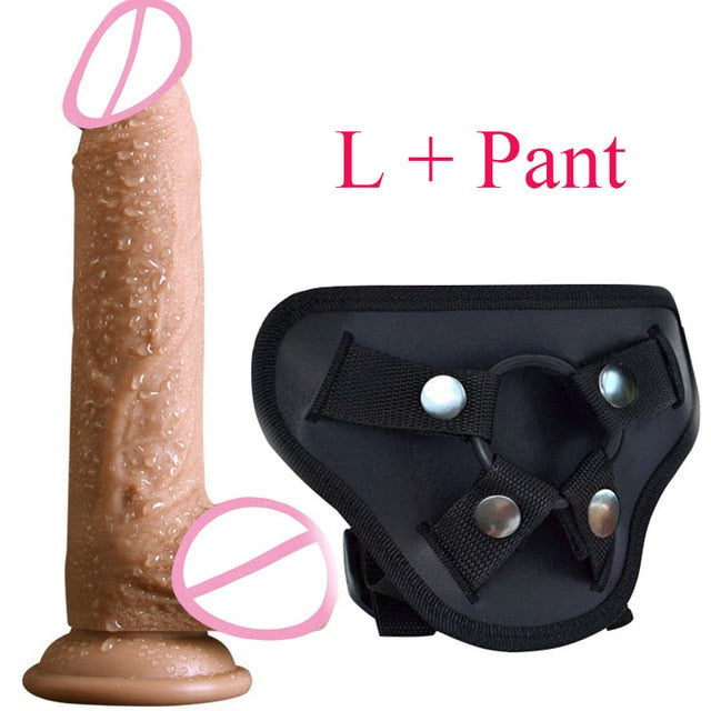 GaGu Soft Penis Huge Big Dildo Realistic No Vibrator Suction Cup Sex Toys for Woman Lesbian Female Masturbation strapon Cock