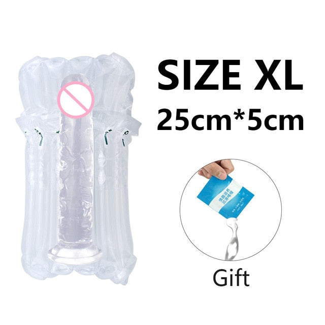Strong Suction Cup Dildo Toy for Adult Erotic Soft Jelly Dildo Anal Butt Plug Realistic Penis G-Spot Orgasm Sex Toys for Woman