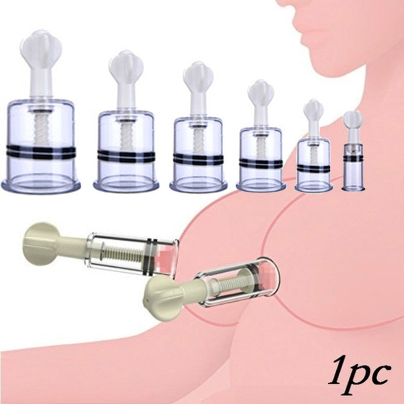 nipple clamps sex toys bdsm sucker breast pump suction Cup therapy vacuum pump breast bondage clip simulator enhanceer vibrating
